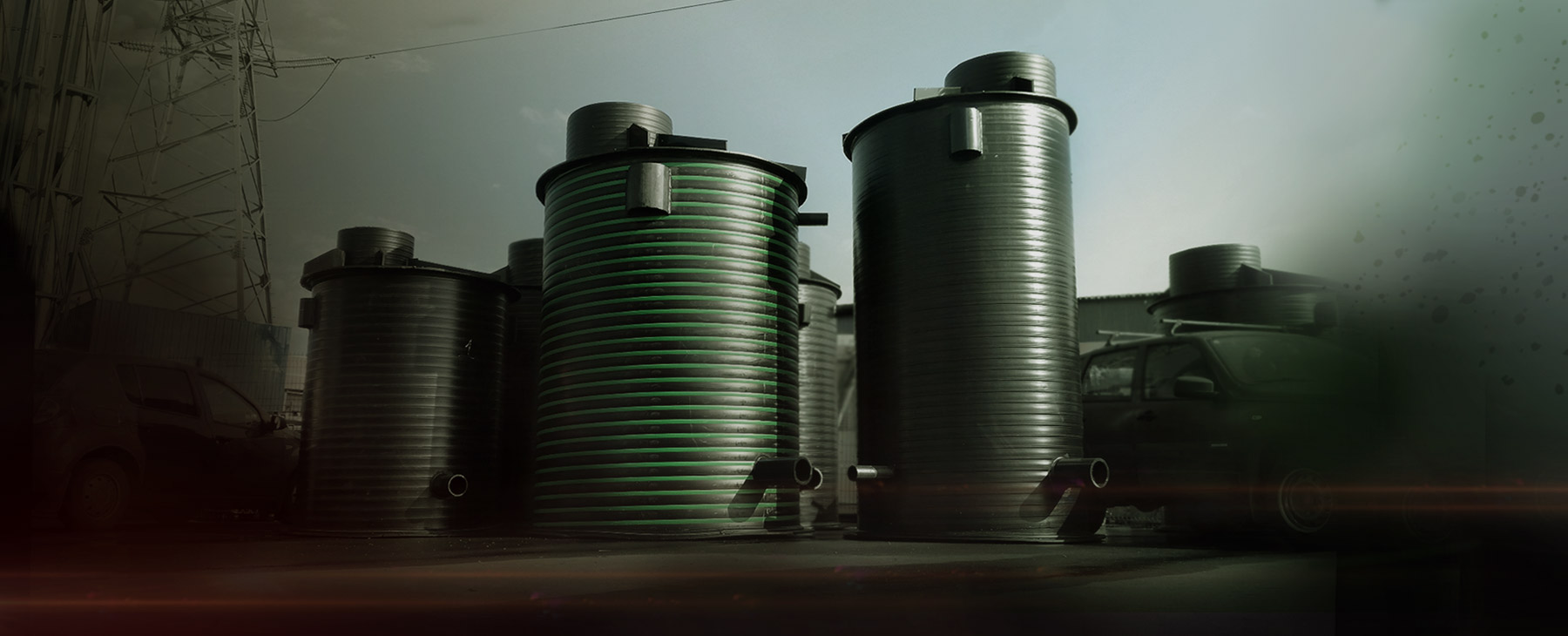 Пластиковые канализационные колодцы