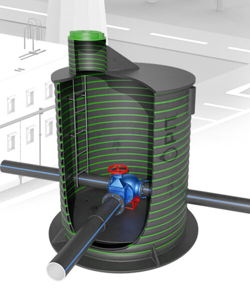 водопроводный колодец