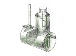 Жироуловитель стеклопастик