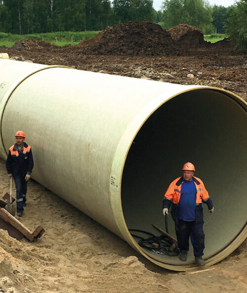 стеклопластиковые трубы большого диаметра
